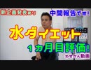 案外イケてる！【水ダイエット1ヵ月報告】2018年6月26日（YouTube投稿してます）