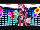 【MMD艦これ】　ハッピーシンセサイザ by 江風、山風