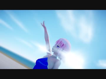 【MMD】マシュ=キリエライトさんでHORIZON【AH学園水着】