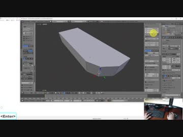 【blender】作業動画　part04