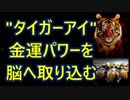 金運・仕事運アップに！パワーストーン『タイガーアイ』強力パワーを脳へ取り込む特殊画像