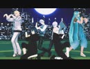 【MMD刀剣乱舞】エンヴィキャットウォーク【ショタ組/燭台切/大倶利/長谷部/小狐丸/ちびとおし/小石丸　　三日月/鶴丸/長義/千代/南泉/白山】