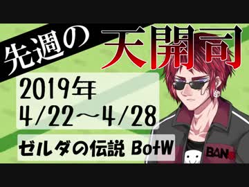 先週の天開司　2019年4月22日～28日