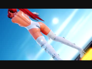 【東方MMD】水着姿の紅美鈴でヒバナ 【2019 REMAKE】