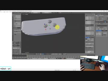 【blender】作業動画　part05