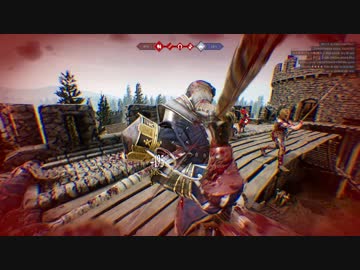 【MORDHAU】スピード攻城、王様スマッシュで即昇天