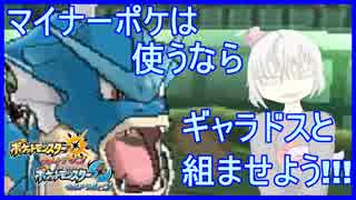 【ポケモンUSM】マイナーはギャラドスと組ませろ！！！