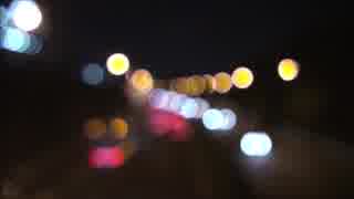 【動画素材】高速道路 ループ 《夜》1-4