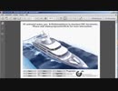 New technology: animated watersimulation in a standard PDF without any plugin