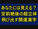 【第1弾】あなたには見える？空前絶後の超立体「飛び出す開運漢字」