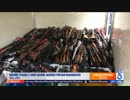 ロサンゼルスの高級住宅から1000丁を超える銃器が押収される