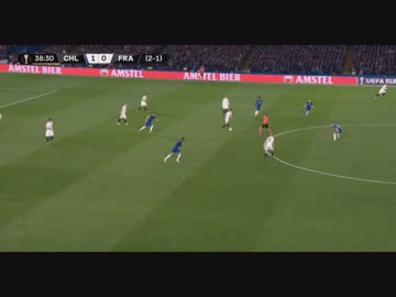 【MOM級の活躍の長谷部全タッチ】EL準決勝 2lg チェルシー × フランクフルト【延長で怒涛の4連続 師匠チェック達成】