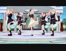 【MMD艦これ】Lucky Jervis - リンゴリボン 中川かのん&水蓮寺ルカ