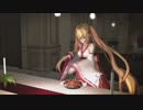 リズム天国ゴールドのリミックス8に合わせてパスタを叩くいろはちゃん(編集後)