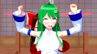 早苗さん腋こちょこちょ