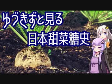 【砂糖の歴史】ゆづきずとみる日本甜菜糖史【VOICEROID解説】