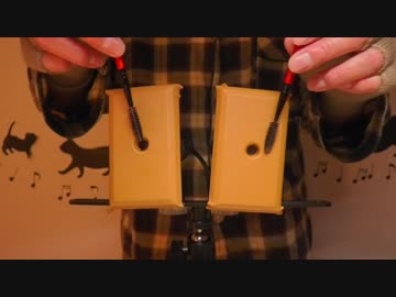 (音フェチ) レザー耳に耳かきしてみた (Notalking ASMR)