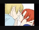 【whr腐】敬良でキス唾パロ【トレス】