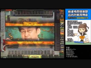 【手牌】変態ランカーの物凄く地味な麻雀格闘倶楽部52a【おーぷん】