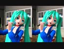 【初音ミク】The secret garden（立体視：平行法）【アメリカーナ】[1080p][60fps]