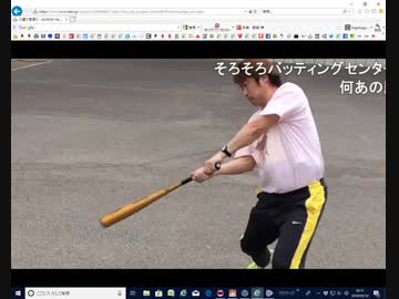 公園で素振りしてみた