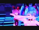 【MMD】小悪魔バニーミクとテトに一騎当千を躍らせてみた