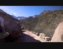 Hiker on Mountain Path　金本朝樹