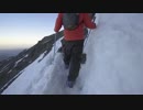 Hiker on Mountainside Path　金本朝樹