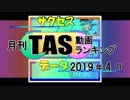 月刊TAS動画ランキング 2019年4月号