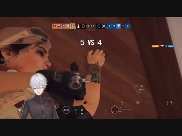 【R6S】カベイラ初プレイでクラッチする葛葉＆おまけ
