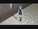 【10秒】Blender + VRoid のモデルで歩かせる練習1（2019年5月16日）