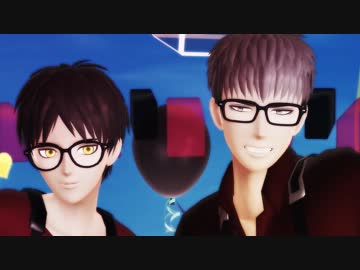 【進撃のMMD】エレンとジャンでロキ+空中分解【ぽんこつ式エレン5周年】