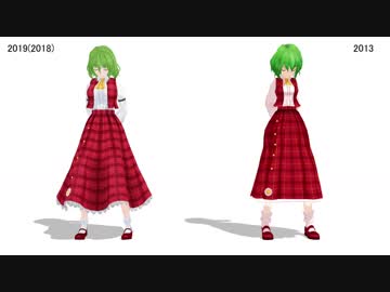 【東方MMD】動作テスト動画
