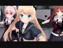 【MMD艦これ】Lucky Jervis - BIN・KANルージュ 太田貴子