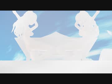 【Ray-mmd】 ポーラとザラ姉様が湯煙の中でBAAM