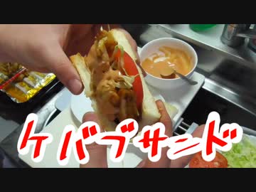 【ＮＷＴＲメシ】ケバブサンド