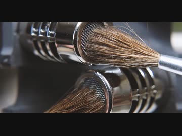 ASMR - マイクブラッシング。話していません。