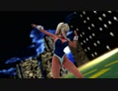 【MMD】改変バニー GALな夕立さんでパラパラ♪