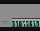 Windows7でUndertaleのFinale演奏してみた