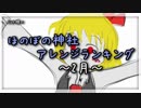 月間ほのぼの神社アレンジランキング.SWK 19年2月