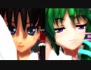 【東方MMD】レイサナで「Distorted Princess」