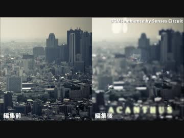 【AviUtl講座】画像一枚から作る、雨粒の流れるガラスの表現【VTuber】