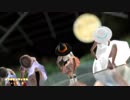 【MMD】 なっちゃん 4人で、『オツキミリサイタル』