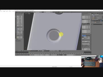 【blender】作業動画　part10 　7時間3分～