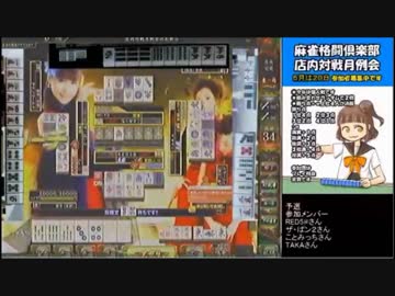 【手牌open】変態ランカーの物凄く地味な麻雀格闘倶楽部53a