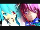 【東方MMD】多々良小傘と秦こころでWAVE その１