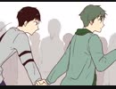 【アイツのBLマンガ】五相でスキッス【手描き]