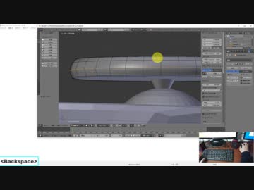 【blender】作業動画　part11 　7時間47分～