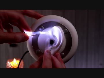 ASMR - 鼓膜にこびりついた耳垢を削ぎ落とす痛々しい耳かき | No Talking