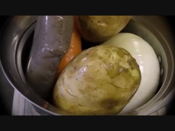 ステーキ肉で肉じゃが作ってみた